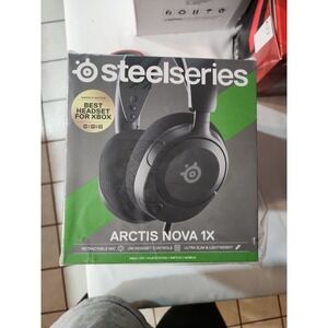 New Steelseries Arctis Nova 1X Gaming Headset Black 61616 In Plastic